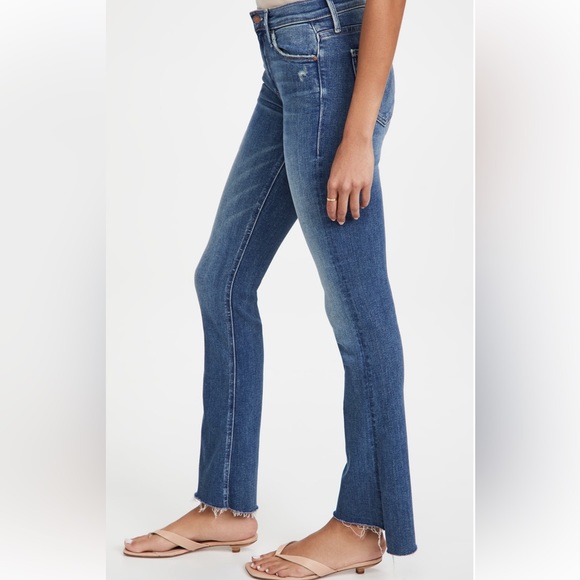 Mother Runaway Step Fray Jeans | Color: Leaps and Bounds | Size 30 - Picture 6 of 10